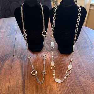 Set of 2 Lia Sophia Necklaces